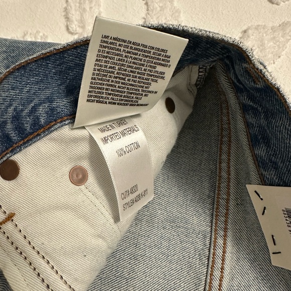 NWT Agolde Jaden Jean Short Surreal - Picture 7 of 8